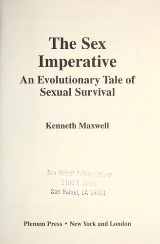 [dbab0f00-ef4a-42a0-952d-37a2827fc4de] The Sex Imperative