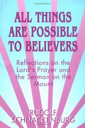 [31c0bd44-27d0-44d6-a715-813cb0bfd339] Believe !: All Things Are Possible