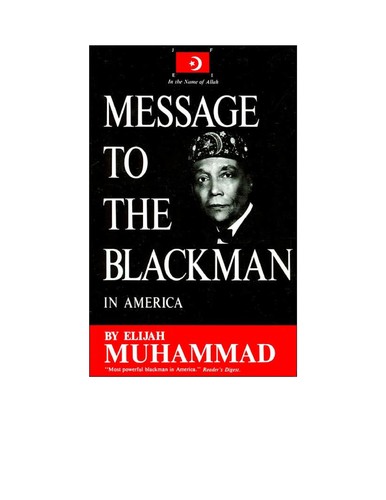 [eda9d84d-c351-4daf-ad6f-4900ead1c71c] Message to the Blackman in America