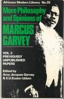 [9d0b9983-91d0-4e6d-839a-8e266c55f6e3] Philosophy and Opinions Of Marcus Garvey